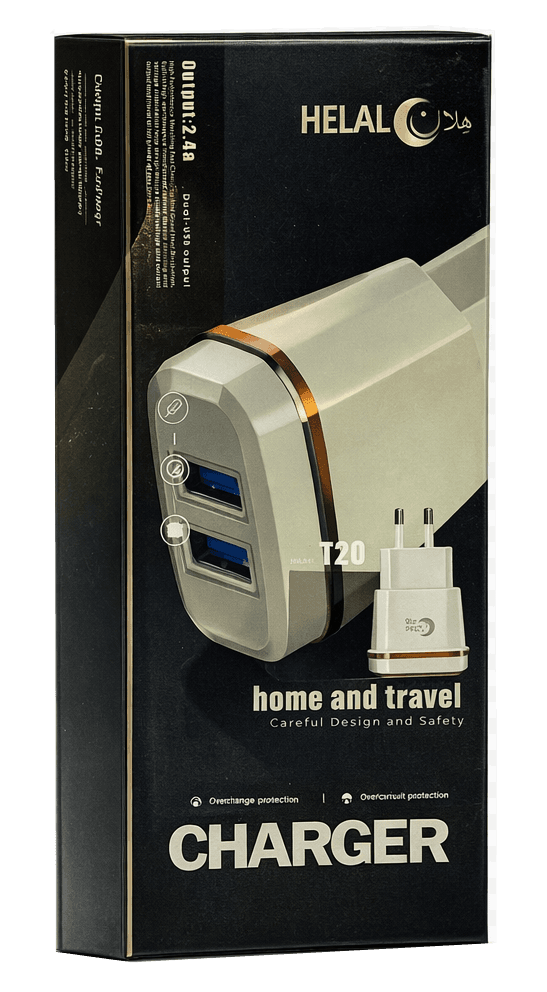 HELAL Micro cable 12W T20 charger
